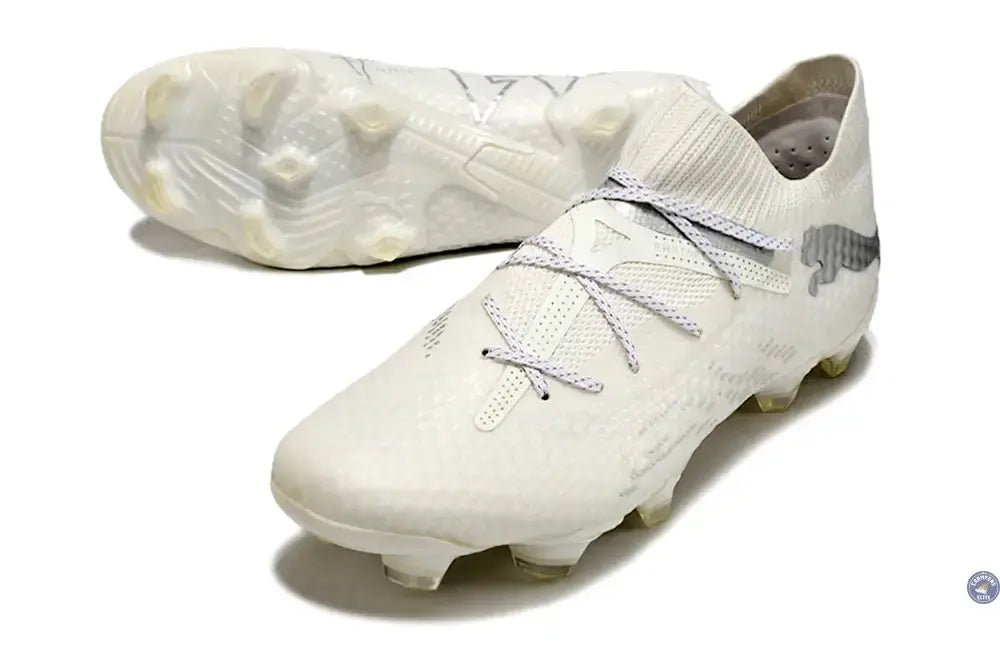 Future 7 Ultimate FG/AG White Pack - Blanc/Argenté
