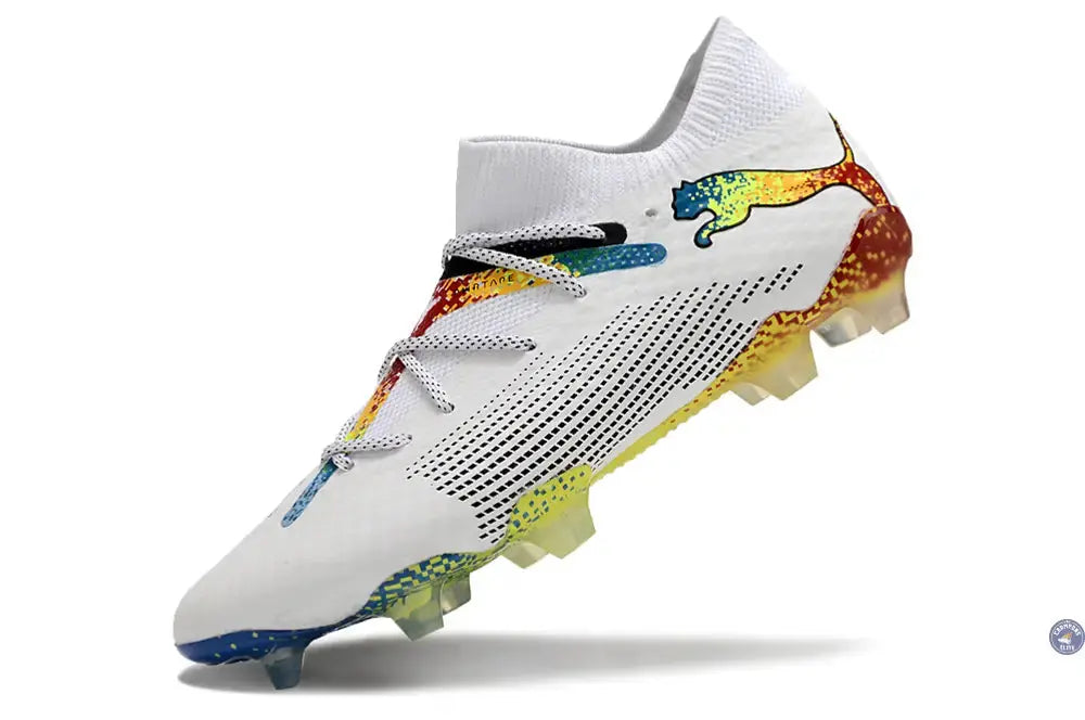 Future 7 Ultimate FG - Blanc/Bleu/Jaune/Rouge