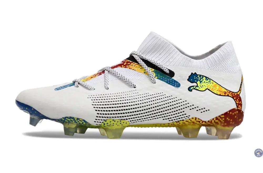 Future 7 Ultimate FG - Blanc/Bleu/Jaune/Rouge