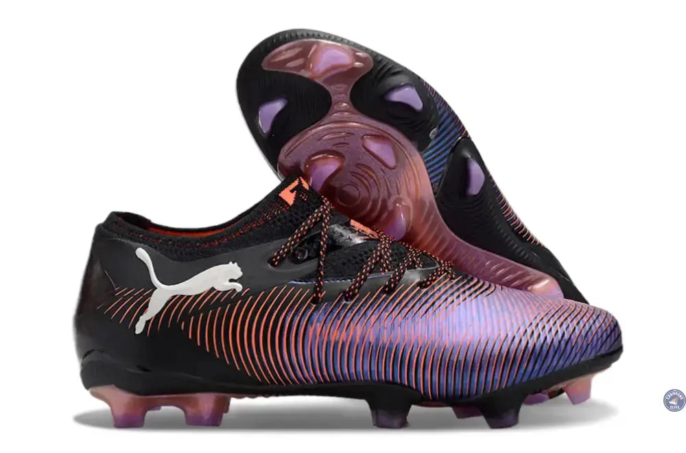 FUTURE 8 LOW FG - Noir/Blanc/Glowing Red