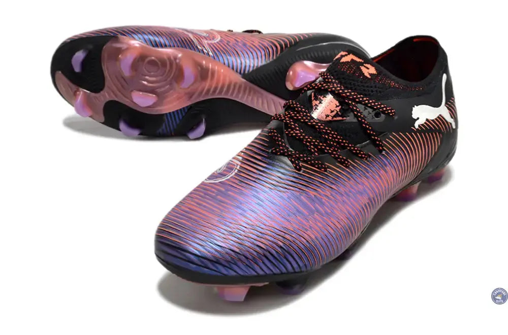 FUTURE 8 LOW FG - Noir/Blanc/Glowing Red