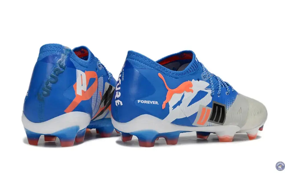 FUTURE 8 LOW Forever FG - Bleu/Blanc/Orange