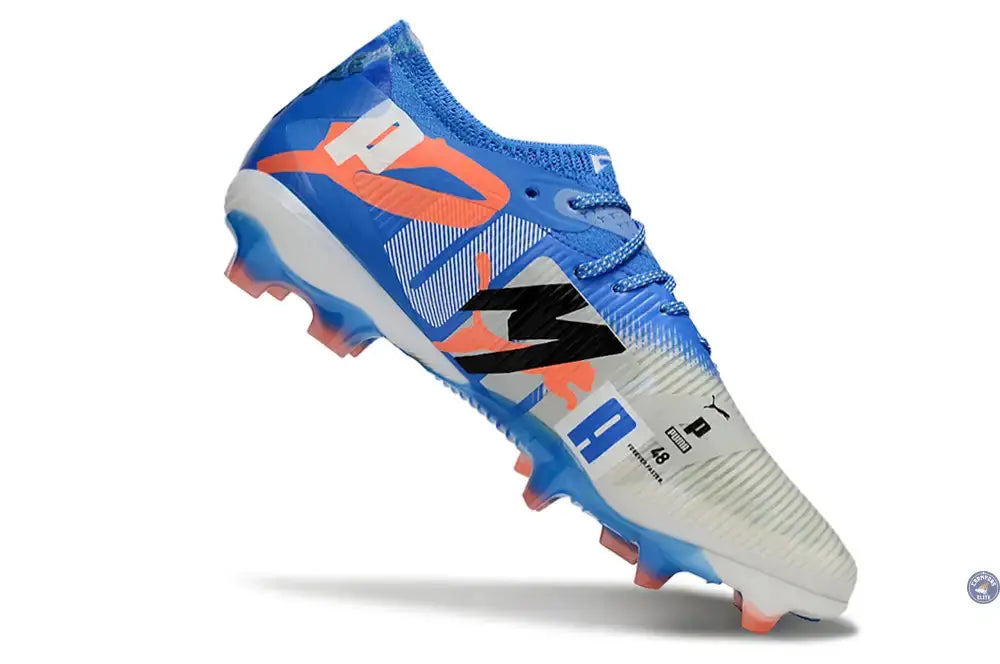 FUTURE 8 LOW Forever FG - Bleu/Blanc/Orange