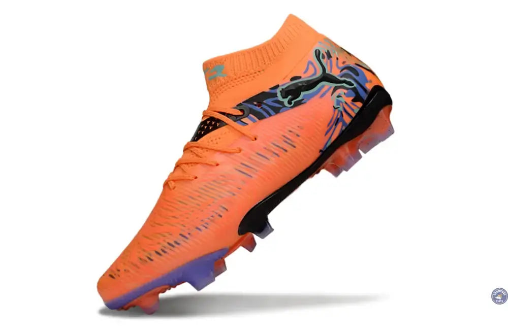 Future 8 Match FG Creativity - Orange Poppy/Dark Amethyst/Bleu/Noir ÉDITION LIMITÉE