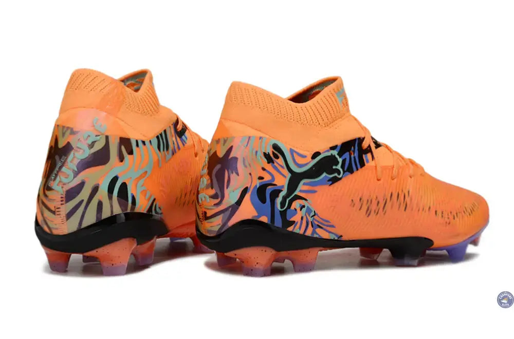 Future 8 Match FG Creativity - Orange Poppy/Dark Amethyst/Bleu/Noir ÉDITION LIMITÉE
