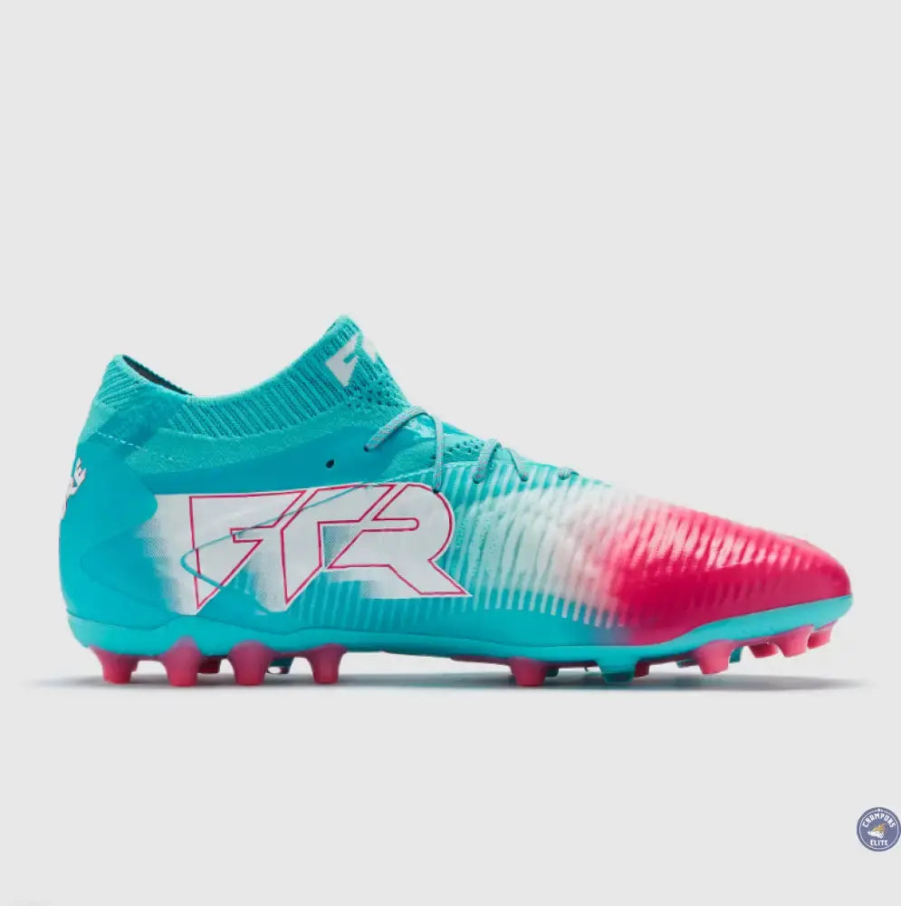 Future 8 Ultimate AG - Bleu Turquoise/Rose/Blanc