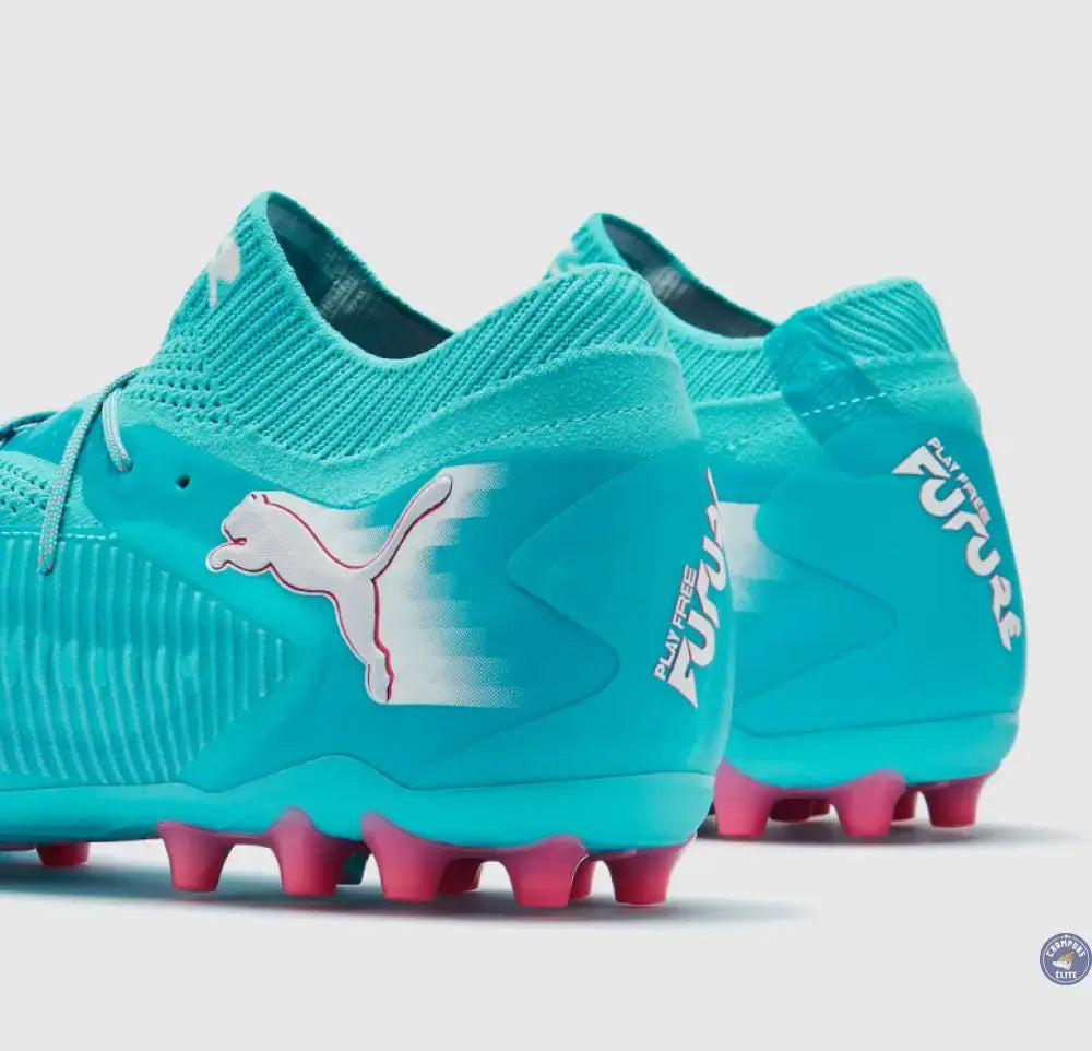 Future 8 Ultimate AG - Bleu Turquoise/Rose/Blanc