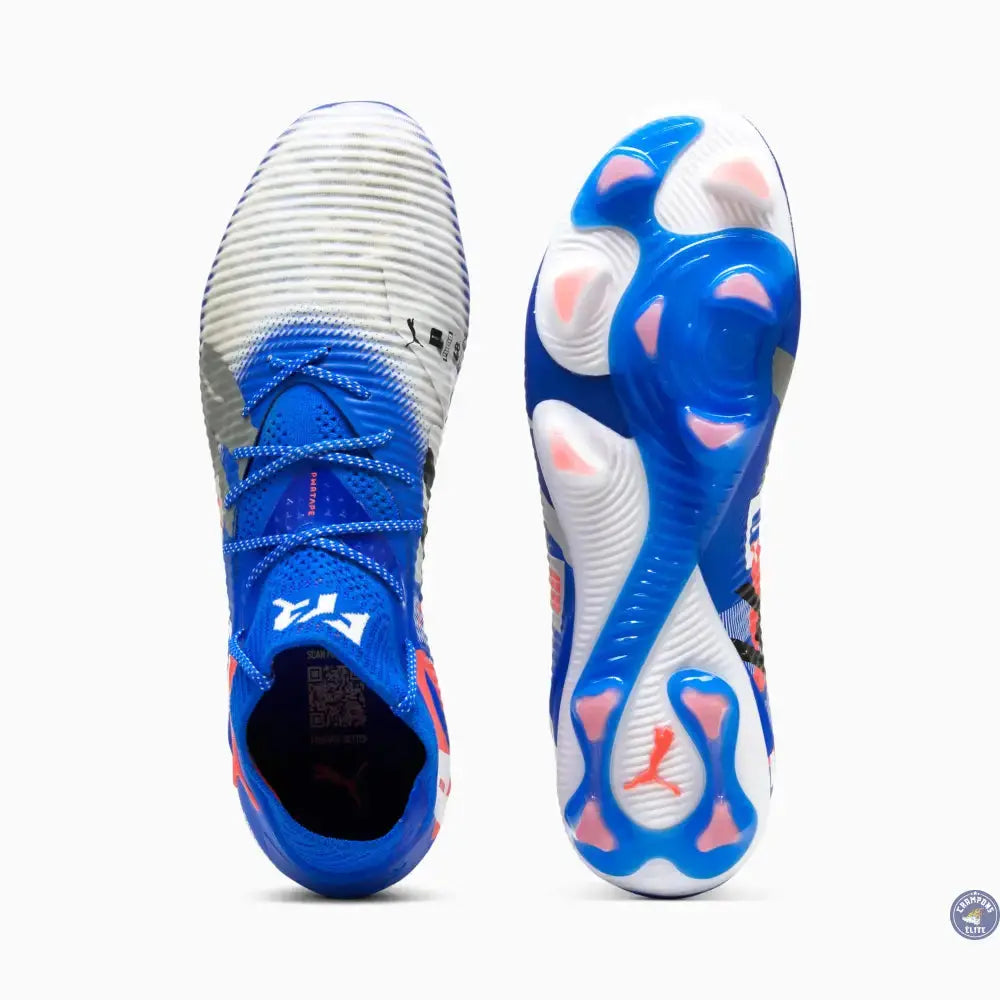 Future 8 Ultimate Forever FG - Bleu/Blanc/Orange