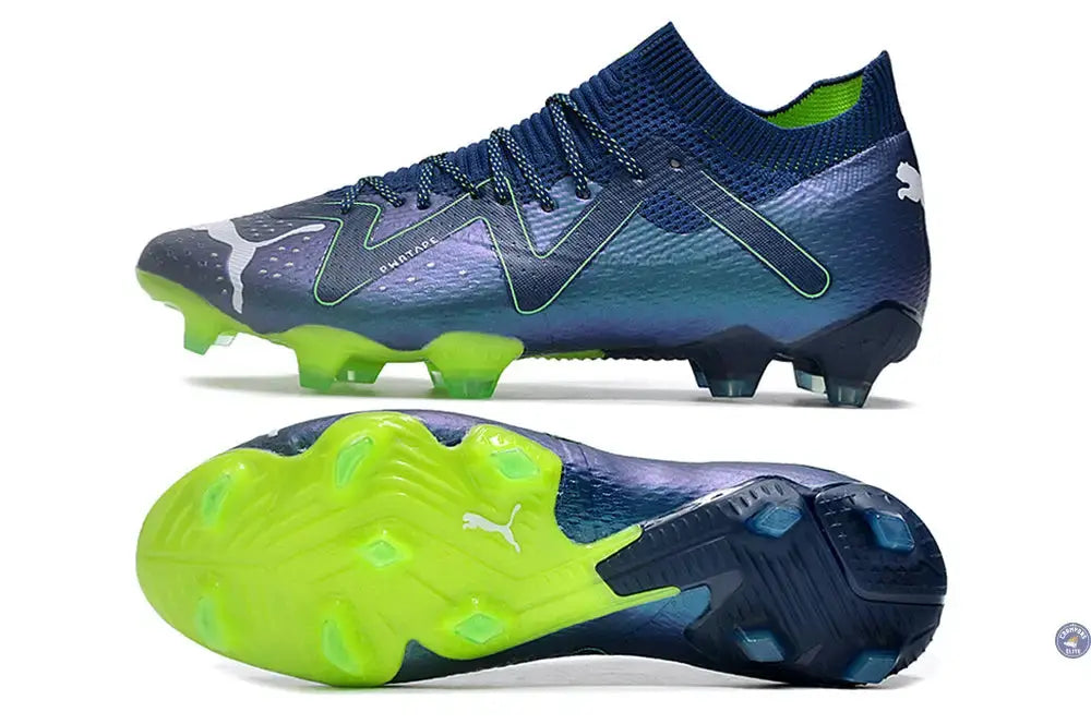 Future Ultimate FG Gear Up - Persian Blue/Blanc/Vert