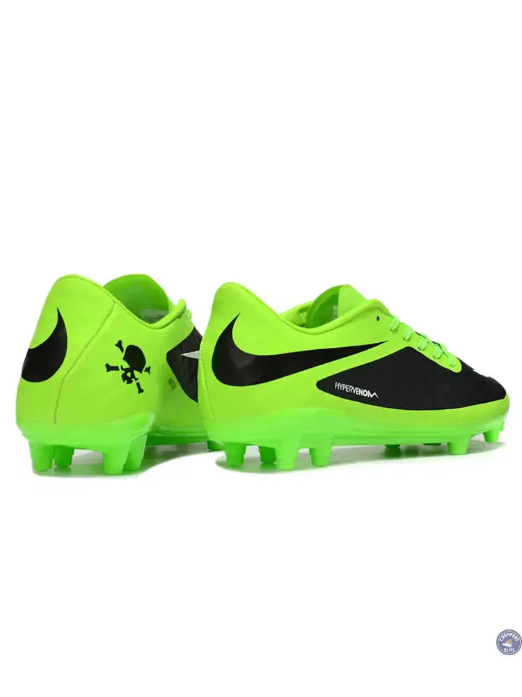 Hypervenom Phantom 1 FG - Neon/Sort/Hvid