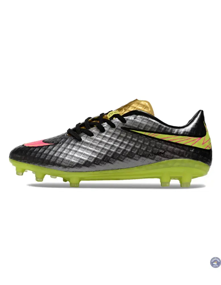 Hypervenom Phantom Prem FG - Chrome/Hyper Rose/Or Metallique