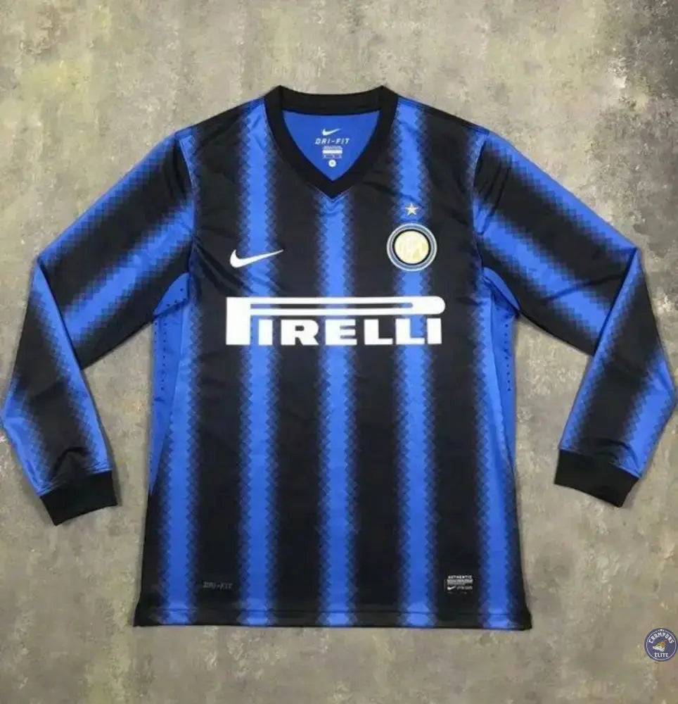 Inter Milan 2010/11 Domicile à manches longues