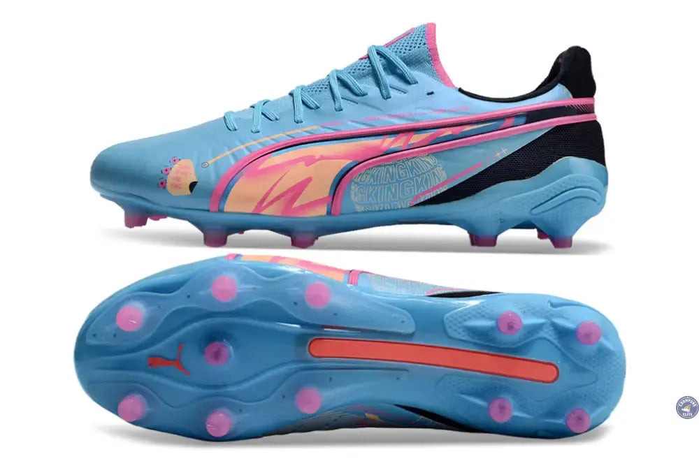 King Ultimate FG/AG Volume Up - Bleu/Poison Pink/Bleu