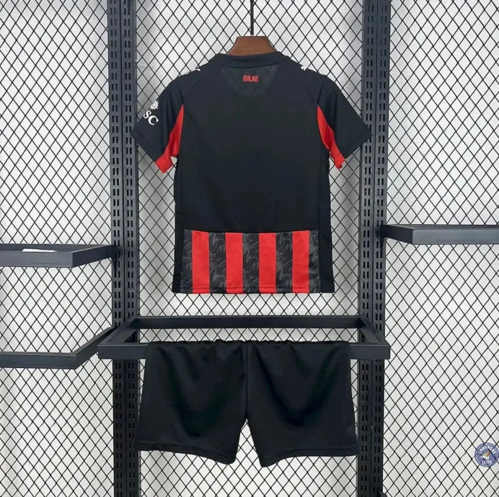 Kits Enfants AC Milan 2025/26 Domicile