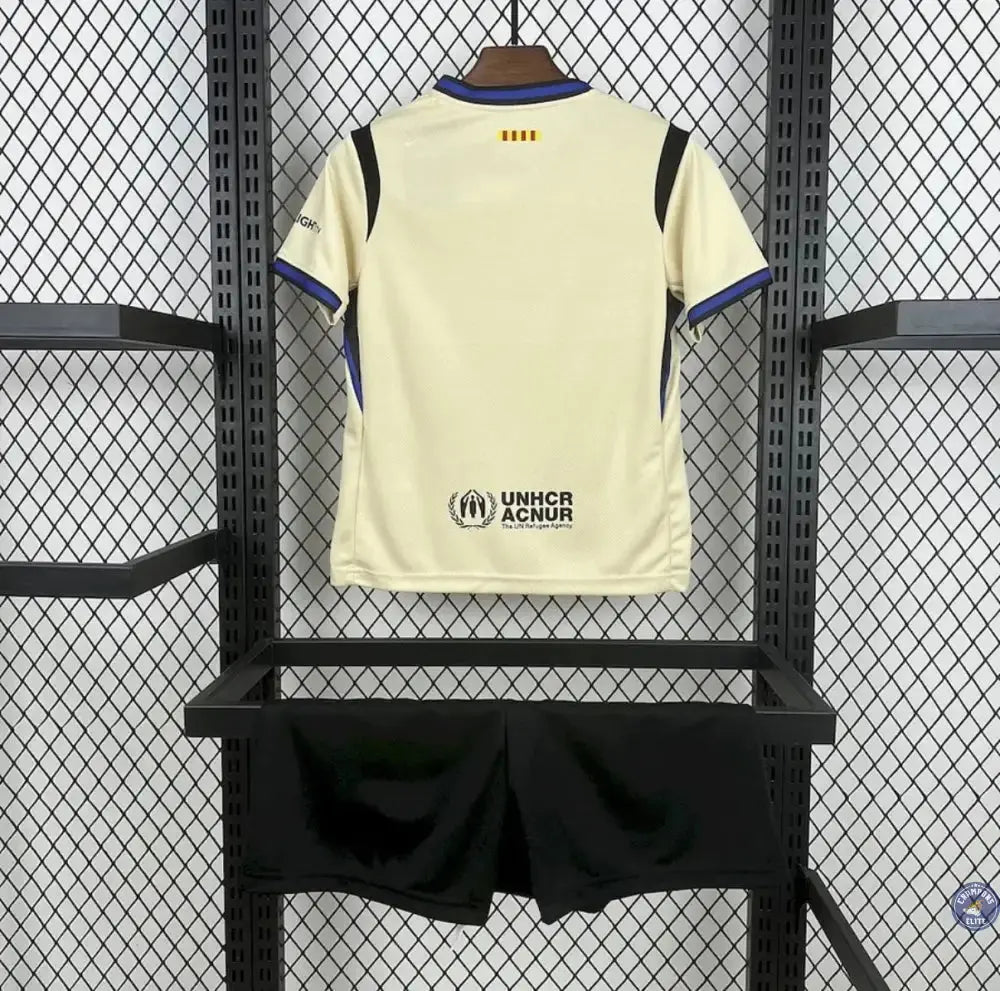 Kits Enfants FC Barcelone 2025/26 Extérieur