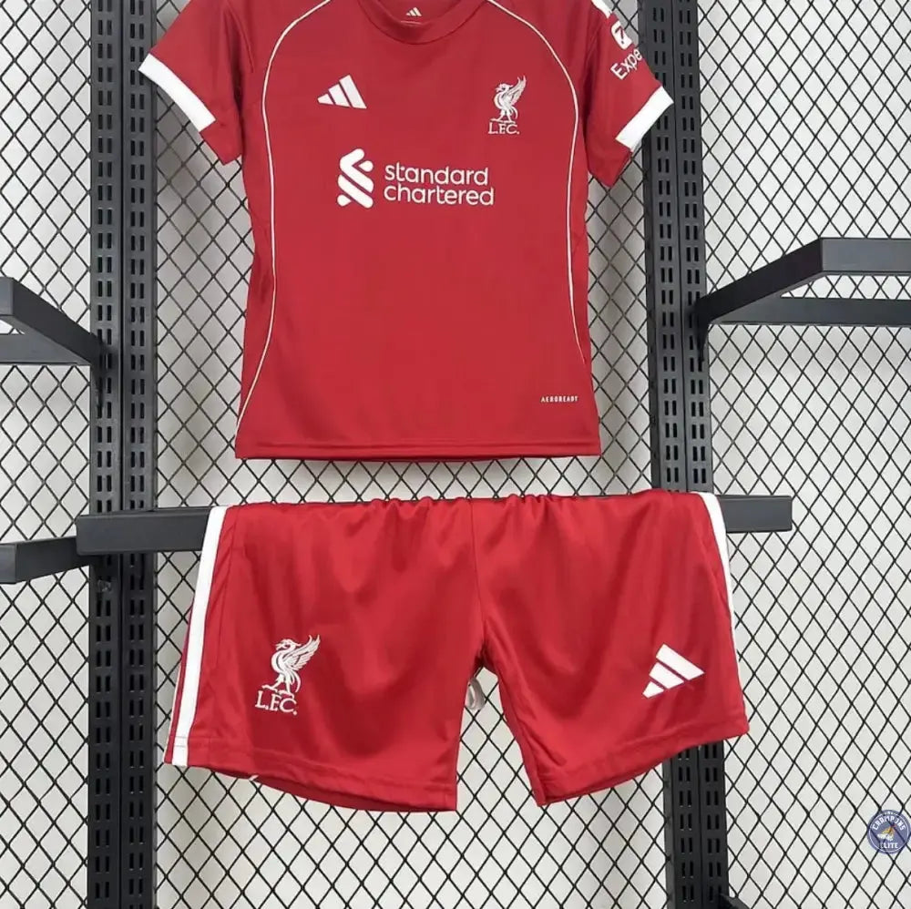 Kits Enfants Liverpool 2025/26 Domicile