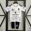 Kits Enfants Manchester United 2025/26 Extérieur