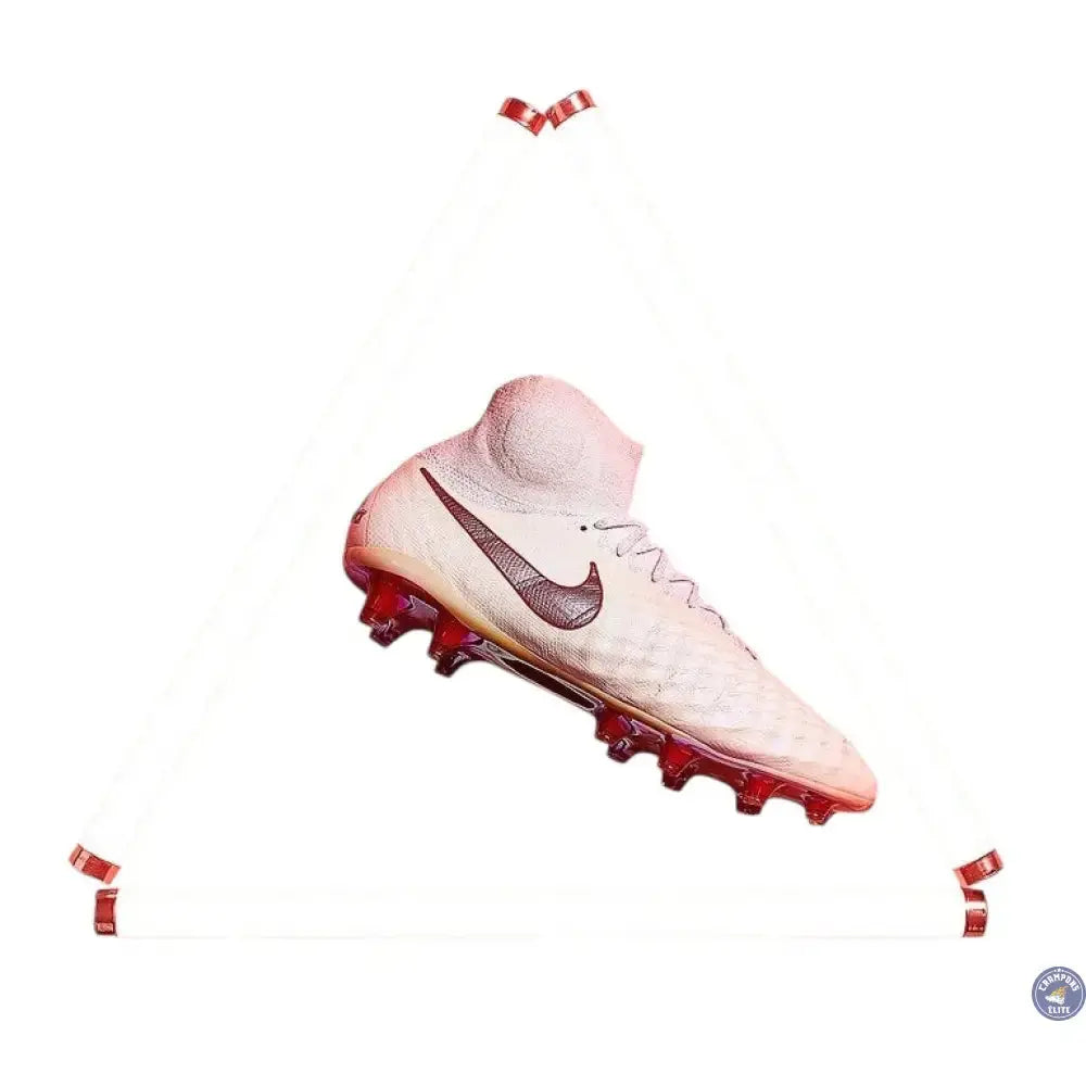 MAGISTA OBRA 2 ELITE DF FG JUST DO IT - BLANC/ROUGE CRAMOISI