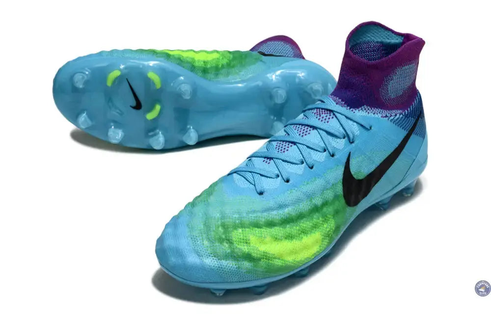 Magista Obra 2 FG - Bleu/Vert/Violet/Noir