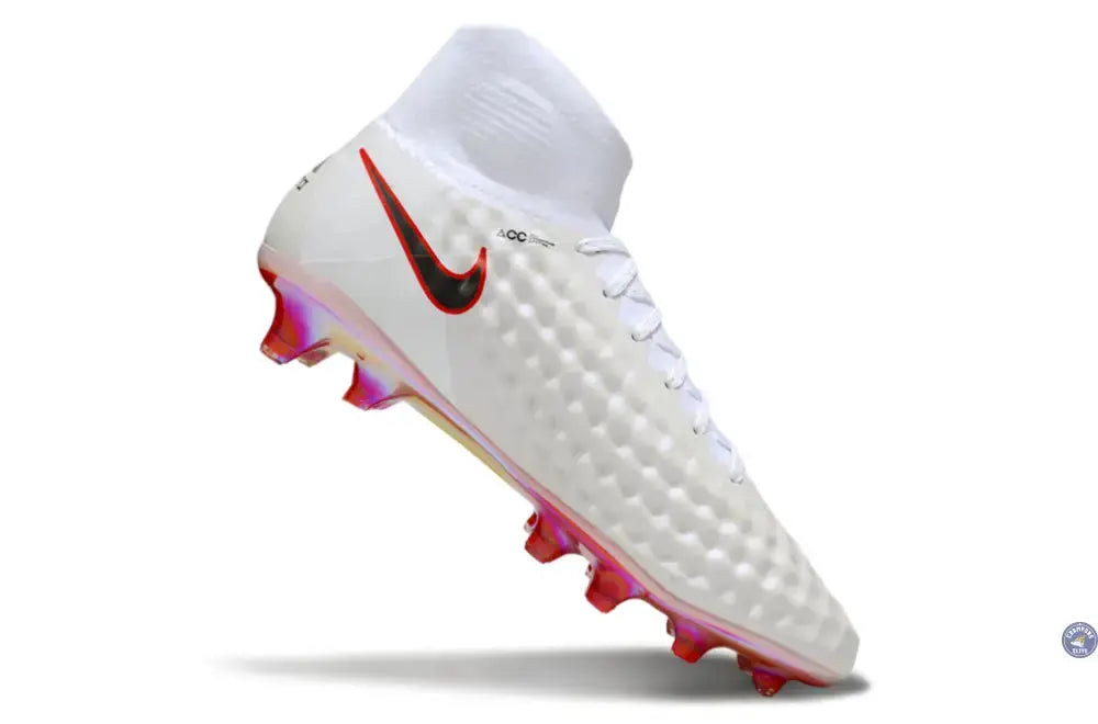 Magista Obra 2 FG Just Do It - Blanc/Rouge Cramoisi ÉDITION LIMITÉE