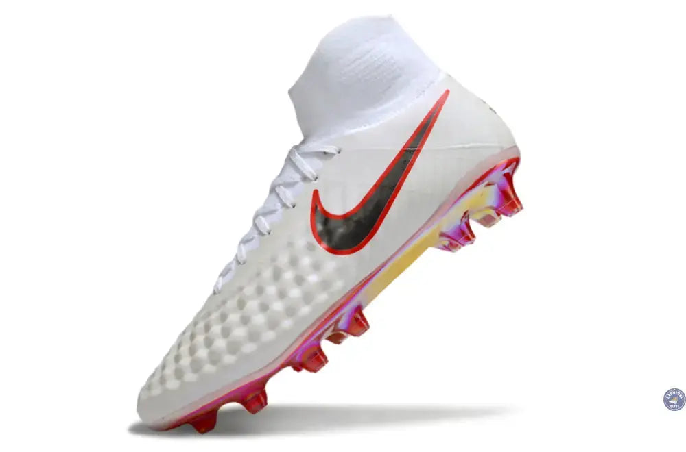 Magista Obra 2 FG Just Do It - Blanc/Rouge Cramoisi ÉDITION LIMITÉE