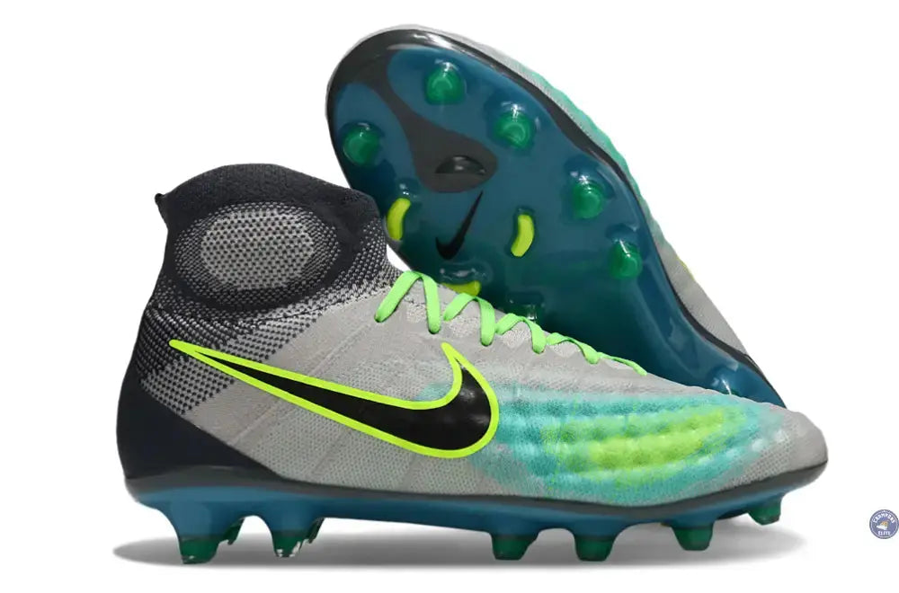 Magista Obra 2 FG Pack - Gris/Vert/Vert Turquoise