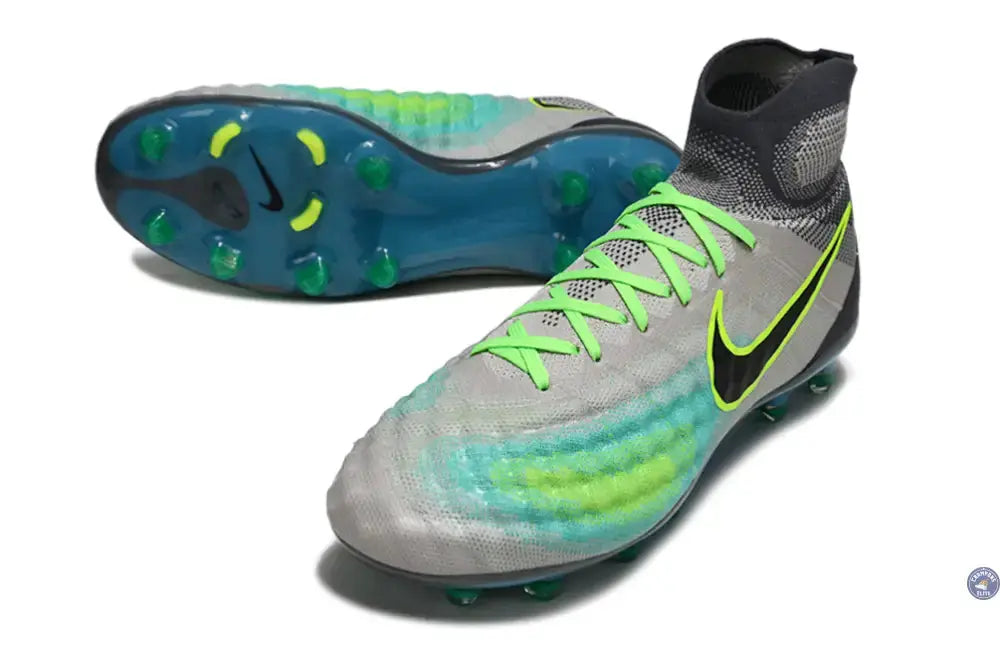 Magista Obra 2 FG Pack - Gris/Vert/Vert Turquoise