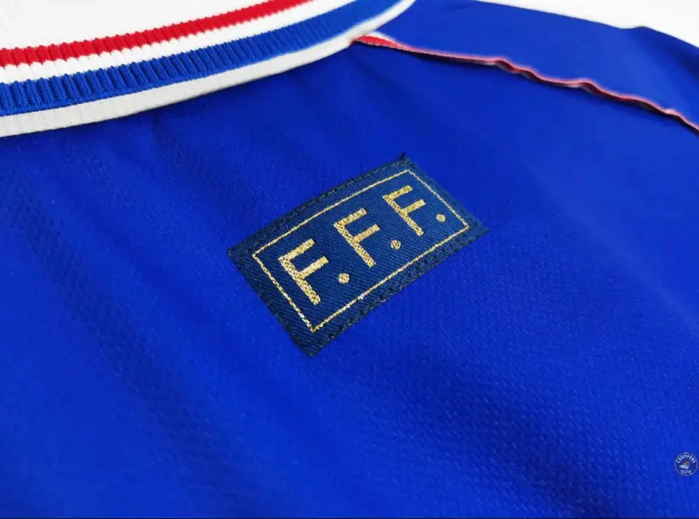 Maillot France 1998 Domicile à manches longues