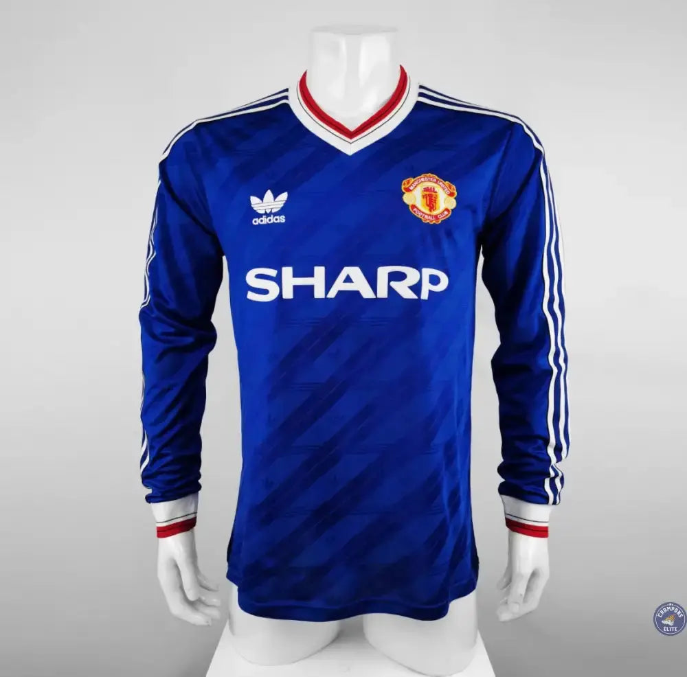 Manchester United 1986/87 Third à manches longues