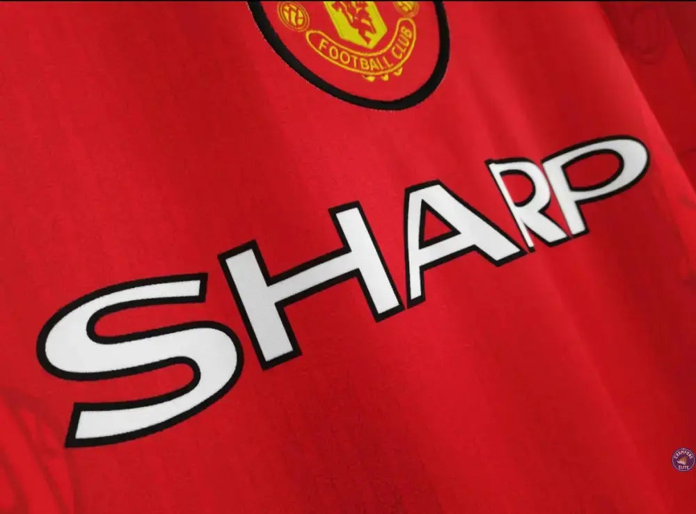 Manchester United 1996/97 Domicile à manches longues