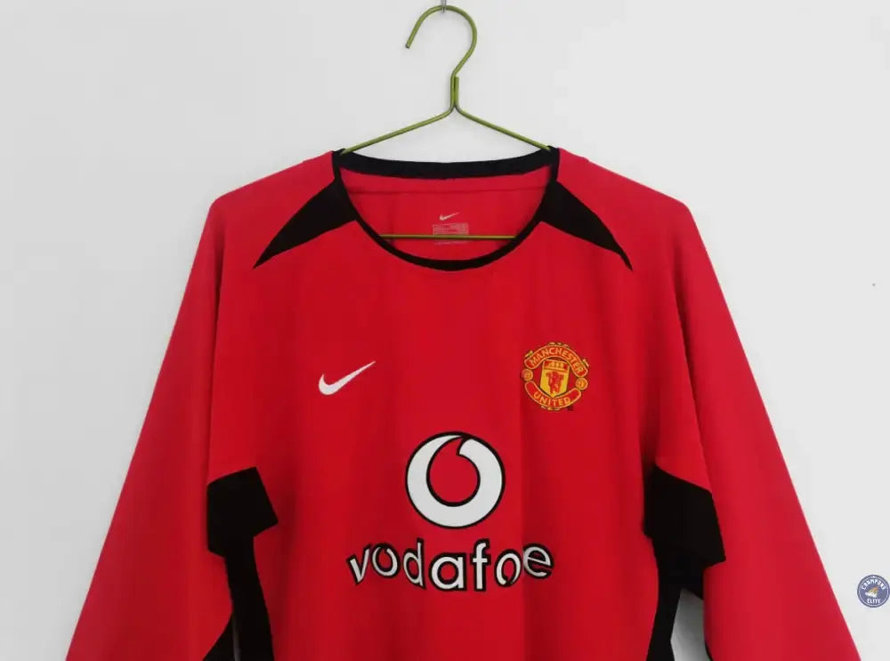 Manchester United 2003/04 Domicile à manches longues
