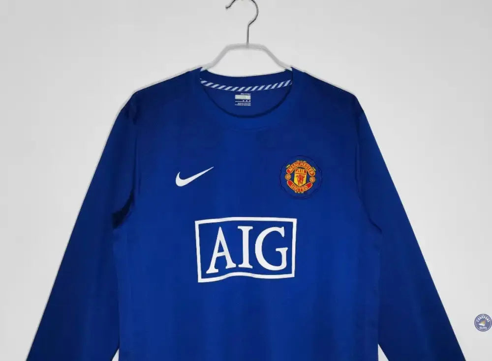 Manchester United 2007/08 Third à manches longues