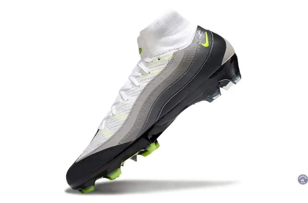 MERCURIAL SUPERFLY 10 X AIR MAX 95 ELITE FG - NOIR/JAUNE/GRIS/LIGHT GRAPHITE ÉDITION LIMITÉE
