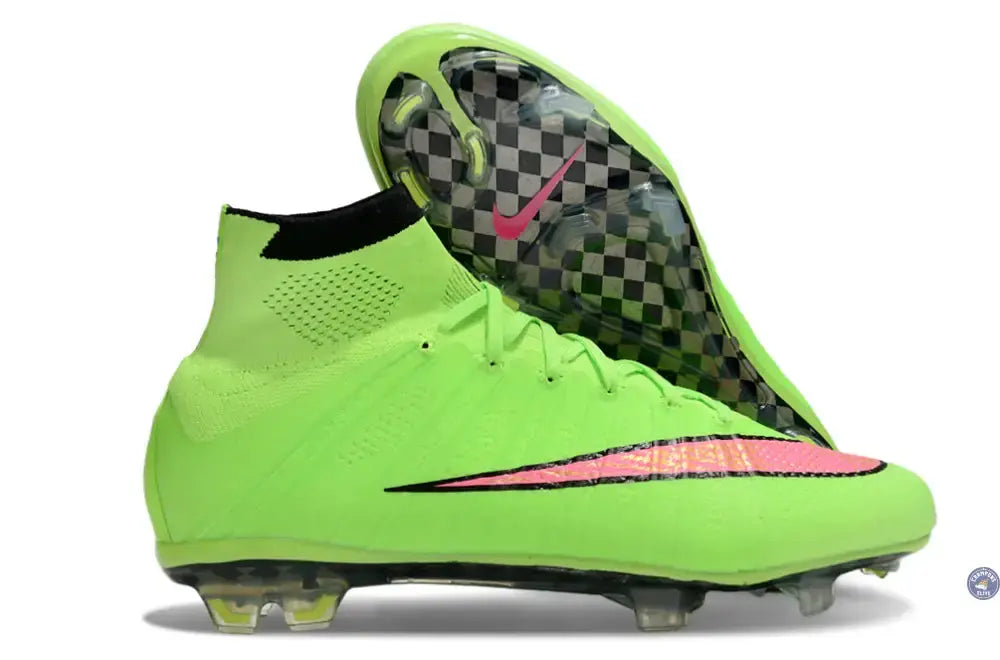 Mercurial Superfly 4 FG - Grøn/Rød/Sort