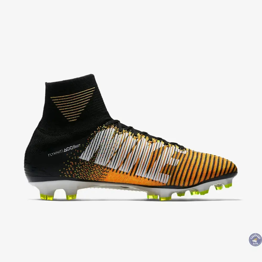 Mercurial Superfly 5 FG Lock in. Let loose. - Orange/Noir/Blanc