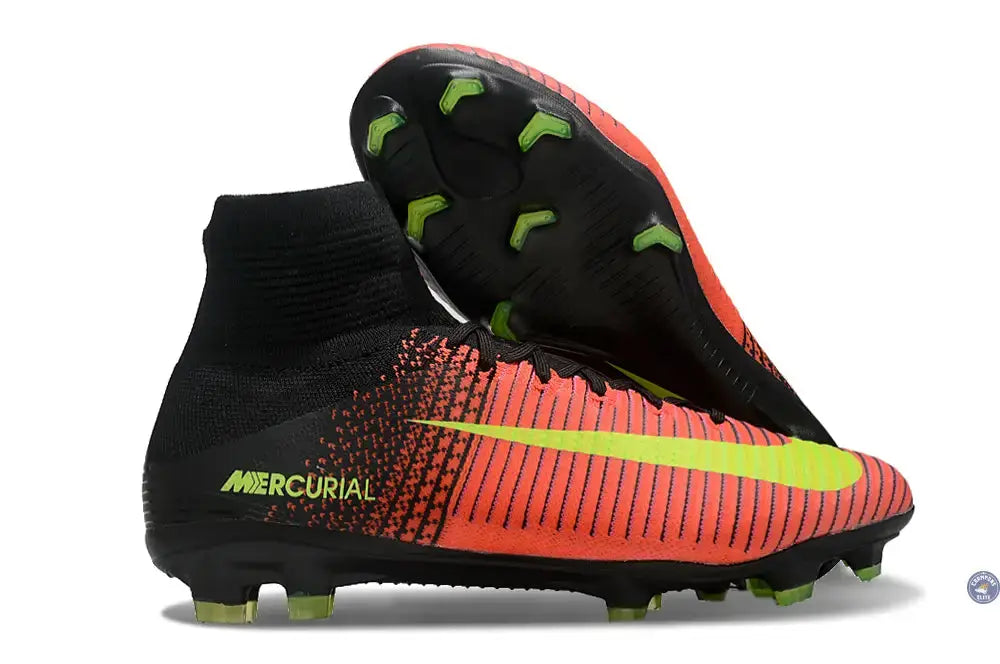 Mercurial Superfly 5 FG Noir/Orange/Jaune