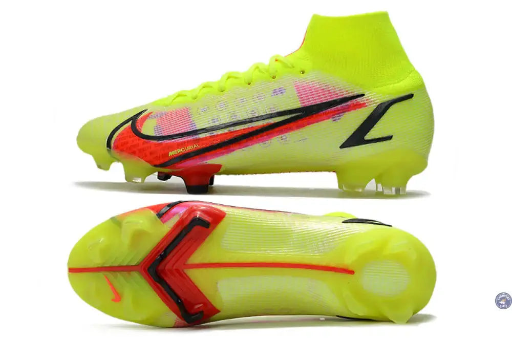 Mercurial Superfly 8 Elite FG 'Motivation Pack' - Jaune/Rouge/Noir