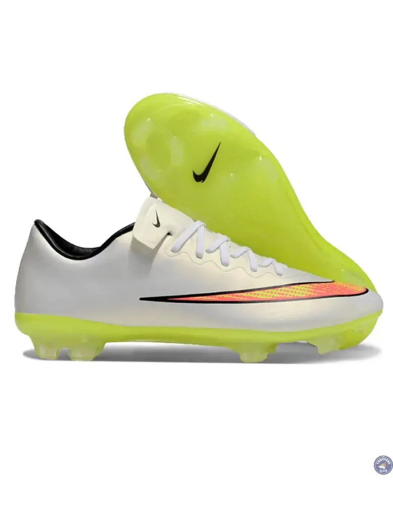 Mercurial Vapor 10 FG Blanc/Orange/Jaune