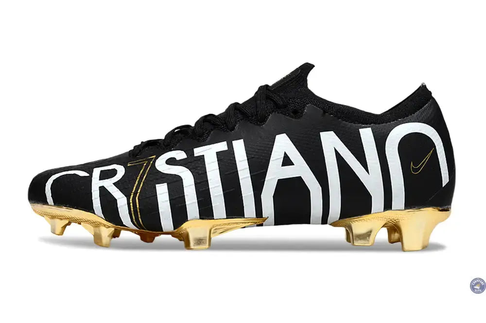 Mercurial Vapor 12 CR7 FG - Noir/Jaune vif ÉDITION LIMITÉE