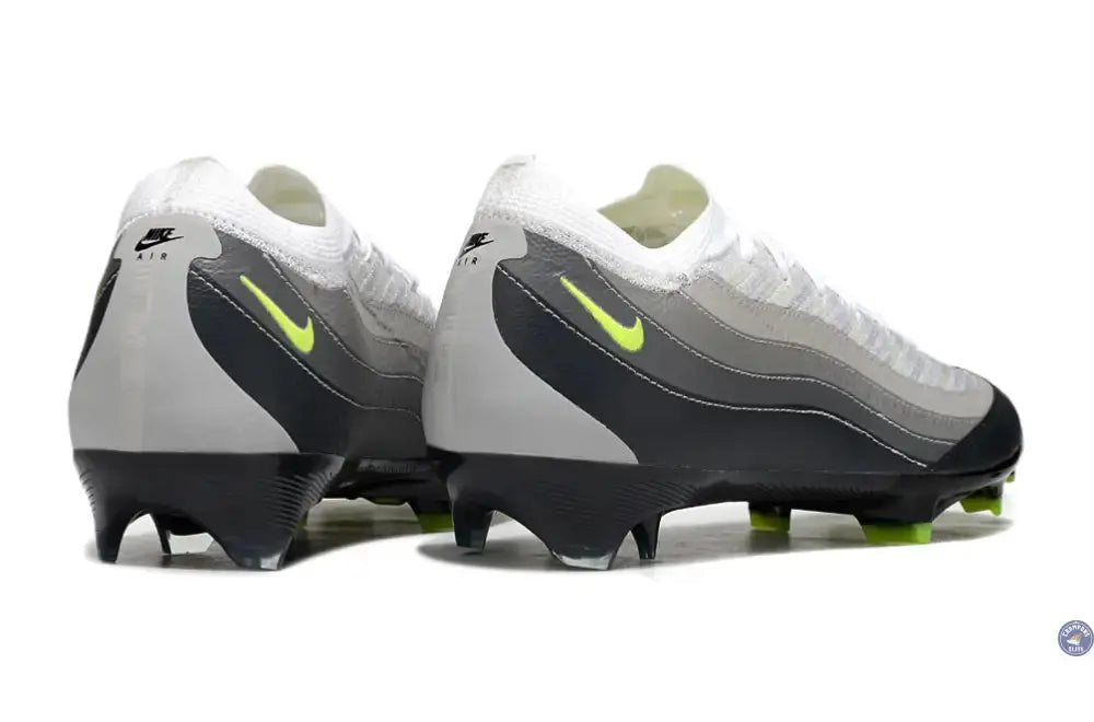 MERCURIAL Vapor 16 X AIR MAX 95 ELITE FG - NOIR/JAUNE/GRIS/LIGHT GRAPHITE ÉDITION LIMITÉE