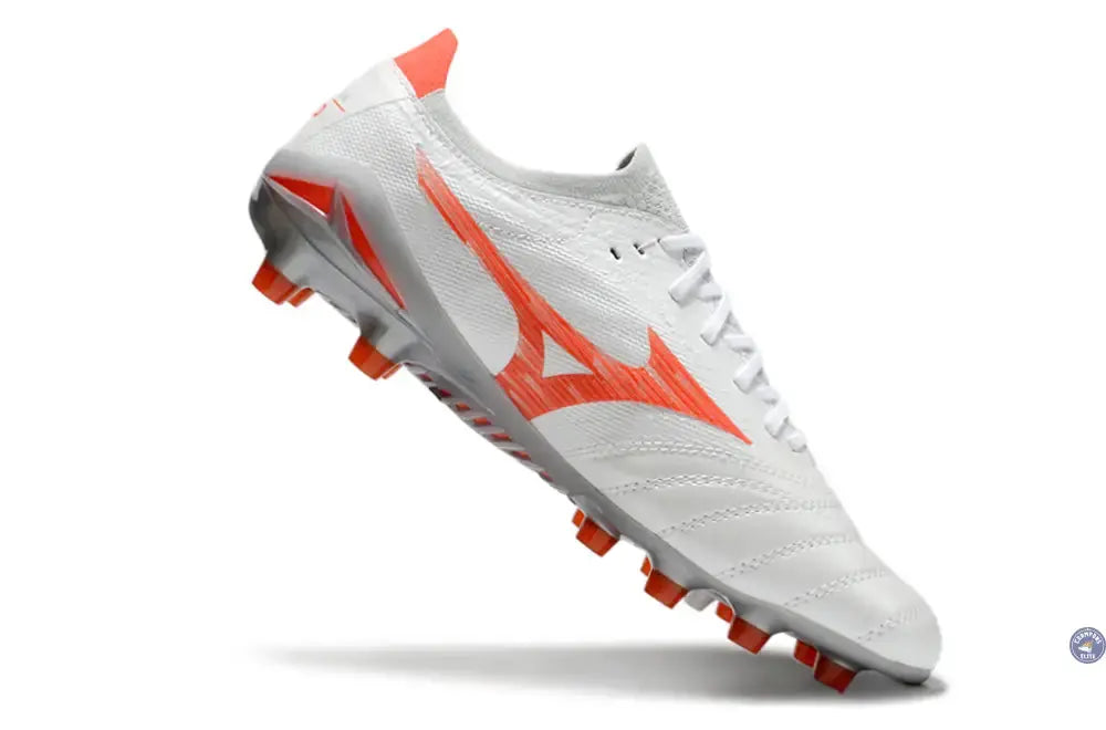 Morelia Neo 4 Beta Elite FG/AG Charge - Blanc/Radiant Red