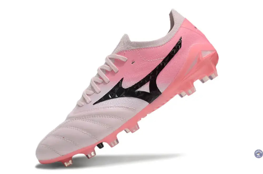 Morelia Neo 4 Elite FG/AG - Blanche/Rose/Noir