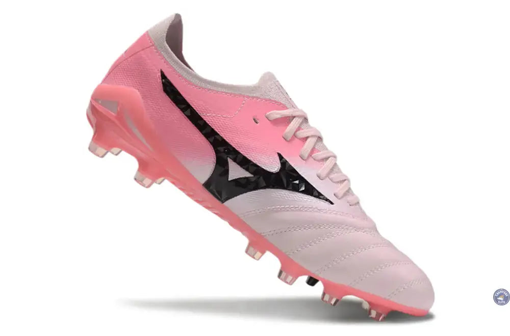 Morelia Neo 4 Elite FG/AG - Blanche/Rose/Noir