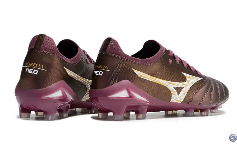 Morelia Neo 4 Elite FG/AG - Bordeau/Jaune