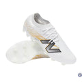 New Balance FURON ELITE V8 FG - Blanc/Or Métallique/Noir