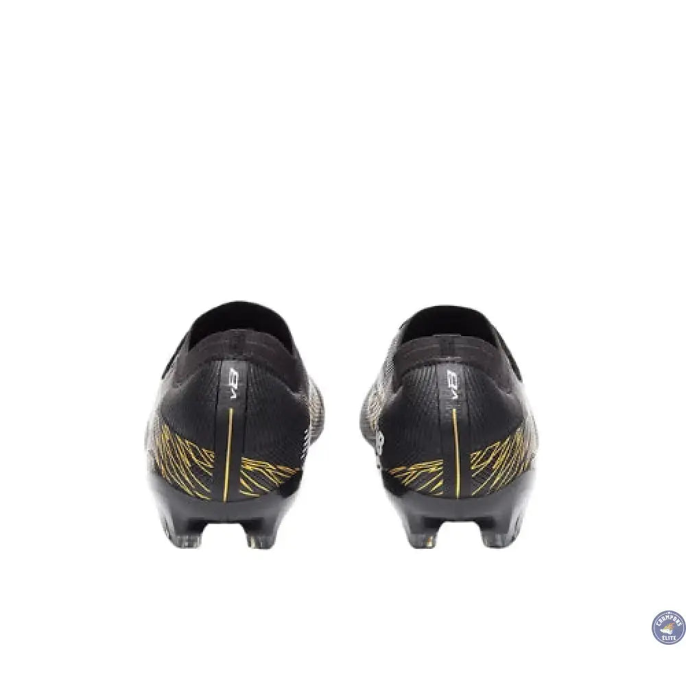 New Balance FURON ELITE V8 FG - Noir/Or Métallique/Blanc
