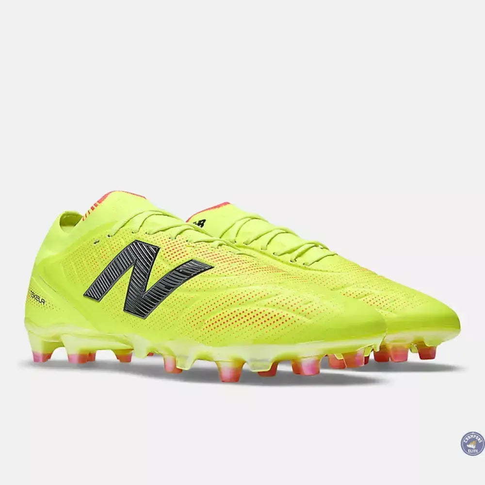 NEW BALANCE TEKELA V5 ELITE LOW CUT FG FIRST EDITION - HI-LITE/NOIR/ROSE