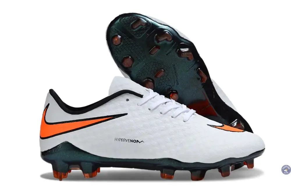 New Hypervenom Phantom 1 FG - Blanc/Noir/Orange