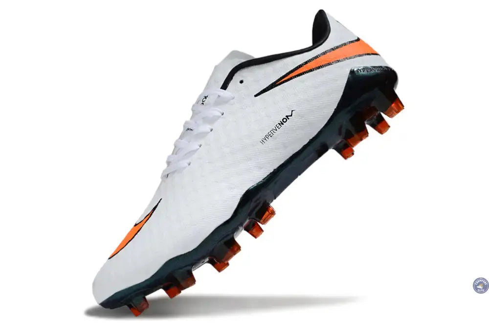New Hypervenom Phantom 1 FG - Blanc/Noir/Orange