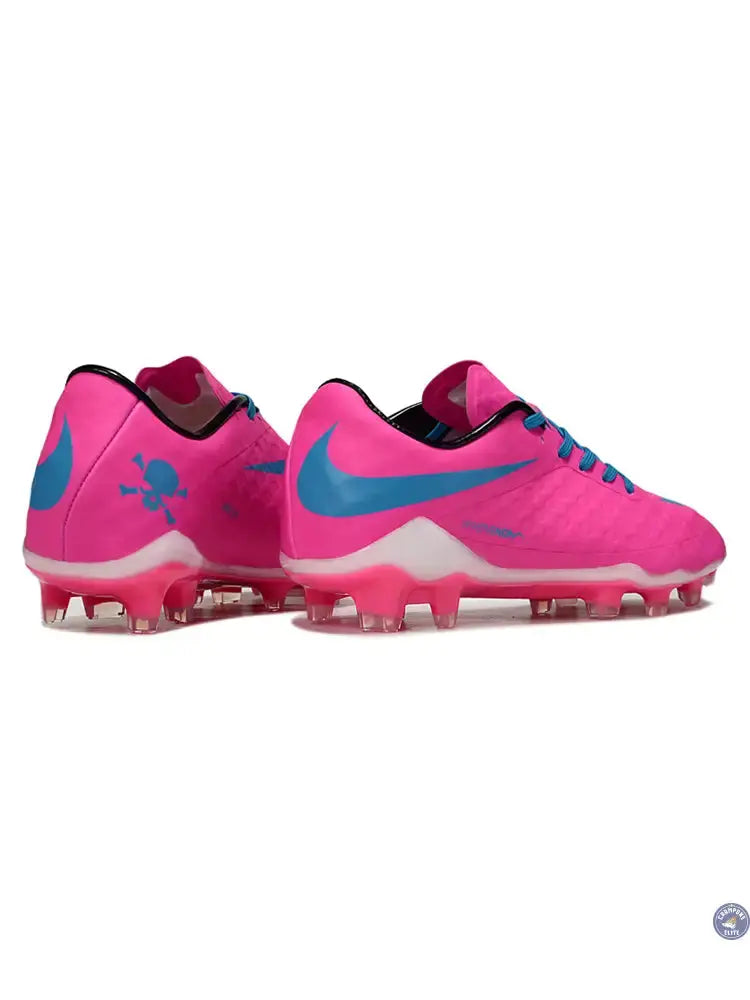 New Hypervenom Phantom 1 FG - Rose/Bleu